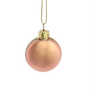 Macaroon Ornaments - Set of 5 - Gold, Red, Blue, Green, Pink