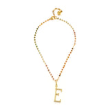 14K Gold-Plated Natural Watermelon Tourmaline Wire-Wrapped Necklace (Copy)