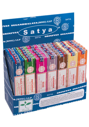 Satya Nag Champa Meditation Series - 42 in a Display Box