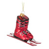 Downhill Skis & Boots Ornament-5"L