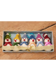 Set of 6 Felt Snowmen Decorations