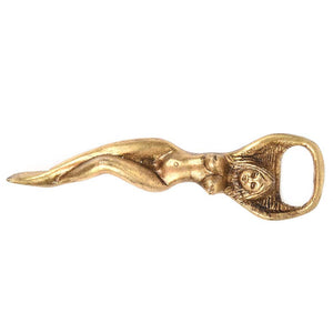 1 Piece Solid Lady  Bottle Openers Gift for Her Gold
