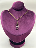 Frost Fine 10k & Diamond Pavé  Number 9 Charm