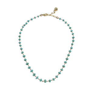 Wire wrapped gemstone necklace price 102