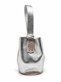 Volta Atelier Silver wristlet bag