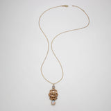 Lulu Frost Fine Moonstone Pearl & Opal Pendant Necklace