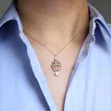 Lulu Frost Fine Moonstone Pearl & Opal Pendant Necklace