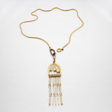 ELIZABETH Lily of the Valley Removable Pendant Necklace