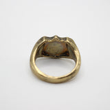 Elizabeth + George Frost Archival Shield Rings