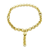 The Chunky Rolo Adjustable Necklace/Bracelet Set