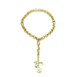 The Chunky Rolo Adjustable Necklace/Bracelet Set