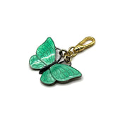 Vintage 1940's Danish Modern Sterling Silver Mint Cloisonné Enamel Butterfly Charm (Copy)
