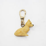 VIntage 1930's Molded Celluloid Doggie Dreamer Charm