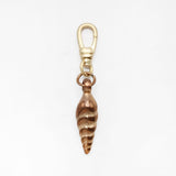 Cutie Conch Shell Warm Rosy Golden Breeze Charm