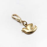 Warm Gold Vermeille Lovely Dovey Chicette Charm