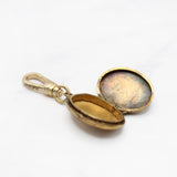 Scrolled Antique Victorian Karat Gold GG Locket