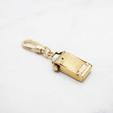 Vintage Karat Gold Mechanical Camera Charm