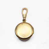 Domed Reverse-Carve Rock Crystal Horse Charm