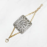 Vintage Art Deco Shoe Buckle Classic Lulu Bracelet