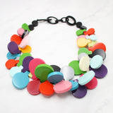 Vintage 1950's French Bakelite Ooh La Laaaa Necklace