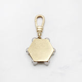 Honeycomb Hexagon Charm