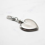 Silver Heart Perfume Vial Charm