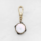 Mother-of-Pearl Vintage Tambourine Charm