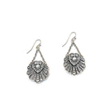 The Birth of Venus Crystal Pearl Shell Earrings