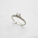 Antique Art Deco Diamond White Gold Ring