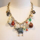 Power Player Charm Soup Necklace