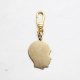 Vintage 1950's Goldfilled Profile Engraveable Charm