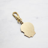 Vintage 1950's Goldfilled Profile Engraveable Charm