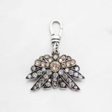 Vintage Ombre Floral Crystalline Charm