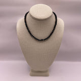 The Althea Banded Agate Silk Knotted Necklace