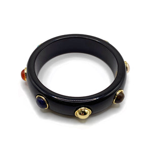 The Diana Resin Gemstone Bangle