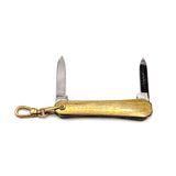 Antique Victorian 14kt Gold (tested) and Steel Pocket Knife Charm