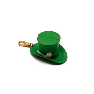 Luck of The Irish Lucky Hat with Pipe Leprechaun Charm
