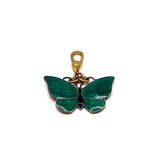 Vintage 1940's Danish Modern Sterling Silver Cloisonné Enamel Butterfly Charm