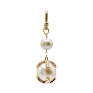 Plaza Caged Pearl Drop Charm