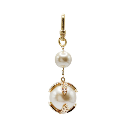 Plaza Caged Pearl Drop Charm