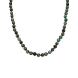 Plaza Limited Edition Silk Beaded Turquoise Necklace Base