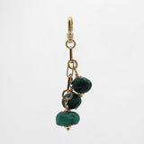Triple Antique Malachite Beloved Stone Drop Misa Charm