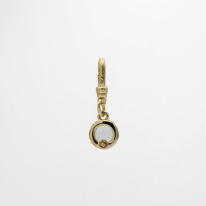 Archival Lulu Rock Crystal Dome Cabochon Charm