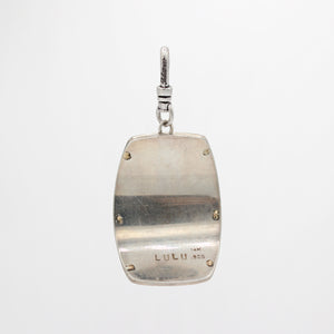 Cherry Red Enamel, Crystals and Gold Oh My! Antique 1900's French Enamel Charm