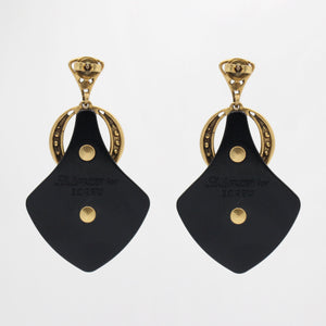 You're The Top Aurora Borealis Crystal and Resin Archival Lulu For J. Crew Deco Earrings