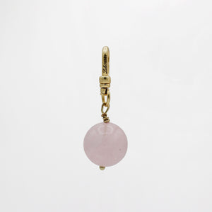 Vintage Rose Quartz Orb Self-Love Rebecca Charm