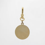 Vintage 12k Goldfill Clean Disc Medallion Charm