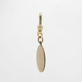 Vintage 12k Goldfill Clean Disc Medallion Charm