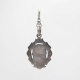 Antique English Sterling Silver Hallmark Crest Charm