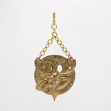 Vintage Order Of The Moose Brass Charm